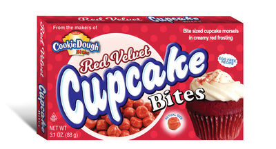 Red Velvet Cupcake Bites Theater Size