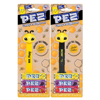 Pez BEE Collectable Candy Dispenser Blister pack