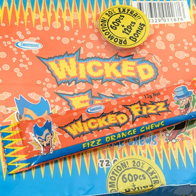 Wicked Fizz- Fizz Orange Chews