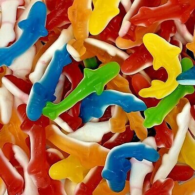 Colourful Gummy Sharks