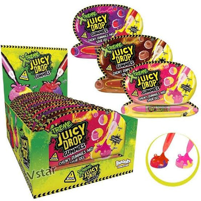 Xtreme Juicy Drop Gummies and Sour Gel