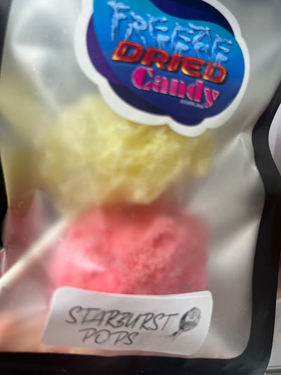 freeze dried starburst Lollypops