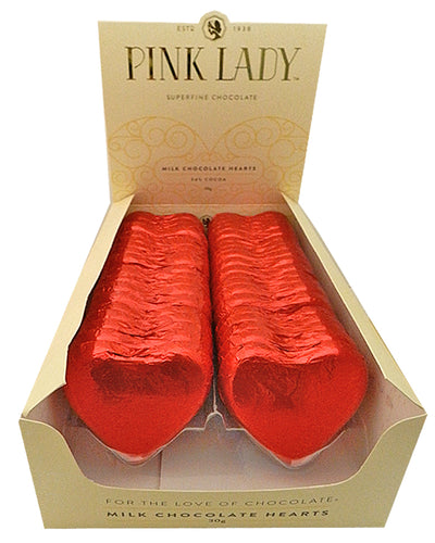 Pink Lady Red Hearts - Chocolate