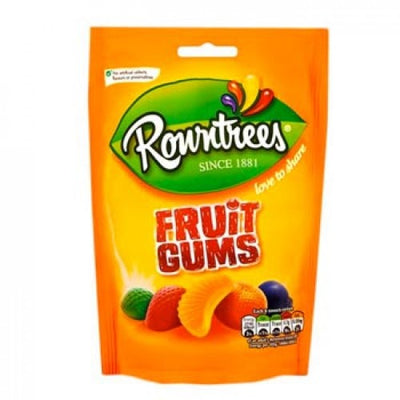 Rowntree's Fruit Gums Sweets Sharing Pouch
