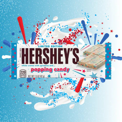 Hershey White Popping Candy Bar 42g
