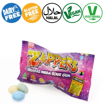 Zappers Mega Sour Gum