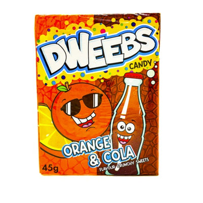 Dweebs Candy Orange and Cola Sweets 45g