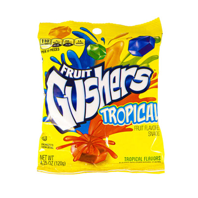 Bags Fruit Gushers Variety Flavors Gummy Candy | 4.25oz