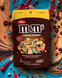 M&Ms Cookie Dough Bites 8.5oz (241g) USA IMPORT