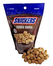 Snickers Edible Cookie Dough Bites Ounce Resealable Bag