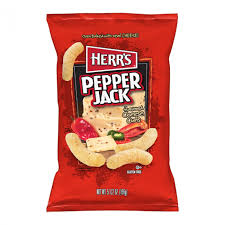Herrs Cheese Curls Pepper jack 5.5oz (156g) USA IMPORT