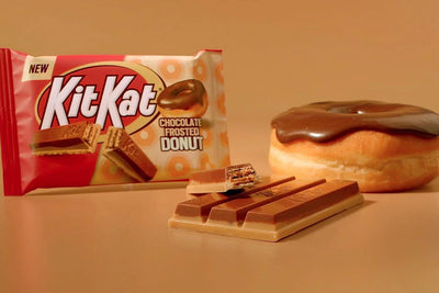 KIT Kat Chocolate Frosted Donut