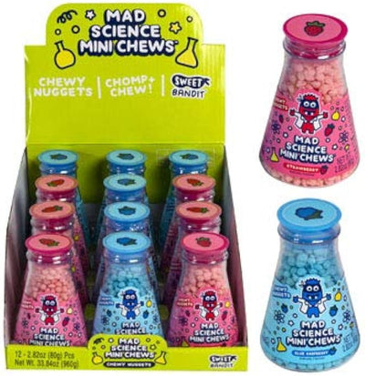 Mad Science Mini Chews in Lab Beakers