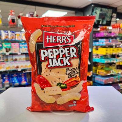Herrs Cheese Curls Pepper jack 5.5oz (156g) USA IMPORT