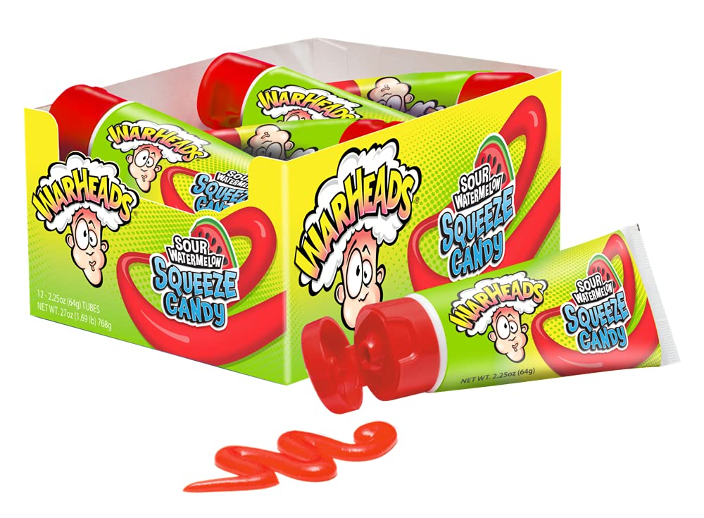 Warheads Sour Watermelon Squeeze Candy 64g
