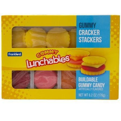 Frankford Kraft Lunchables Cracker Stacker Gummy Candy 6.2