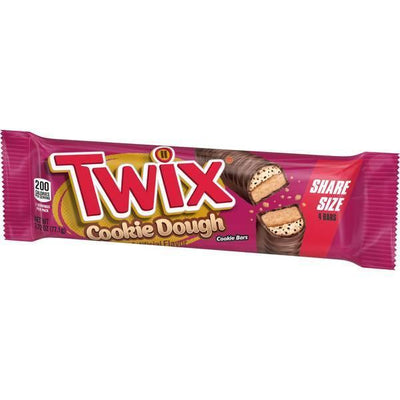TWIX 2.72 oz Cookie Dough Share Size